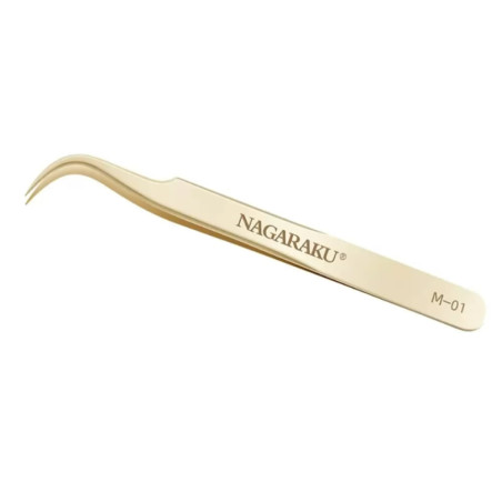 Nagaraku M-01 Tweezer, for eyelash extensions