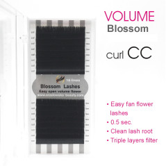 0.07-0.05 CC Easy fan flower - Blossom eyelash extensions
