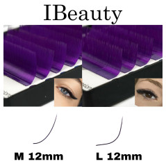 0.07 M iBEAUTY Curb L & M, extension per ciglia Malva