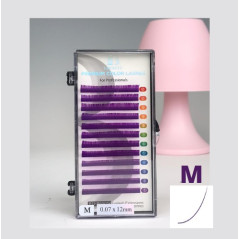 0.07 M iBEAUTY Curb L & M, extension per ciglia Malva