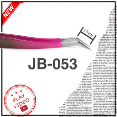 JB 053 Tweezers, for 1D and pre-made fan lashes
