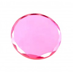 Adhesive support for eyelash extensions, pink crystal, JAD