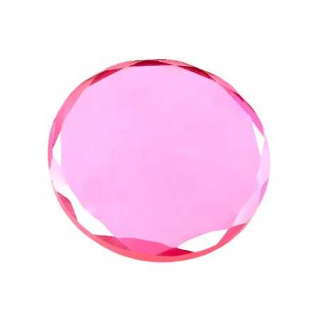 Adhesive support for eyelash extensions, pink crystal, JAD