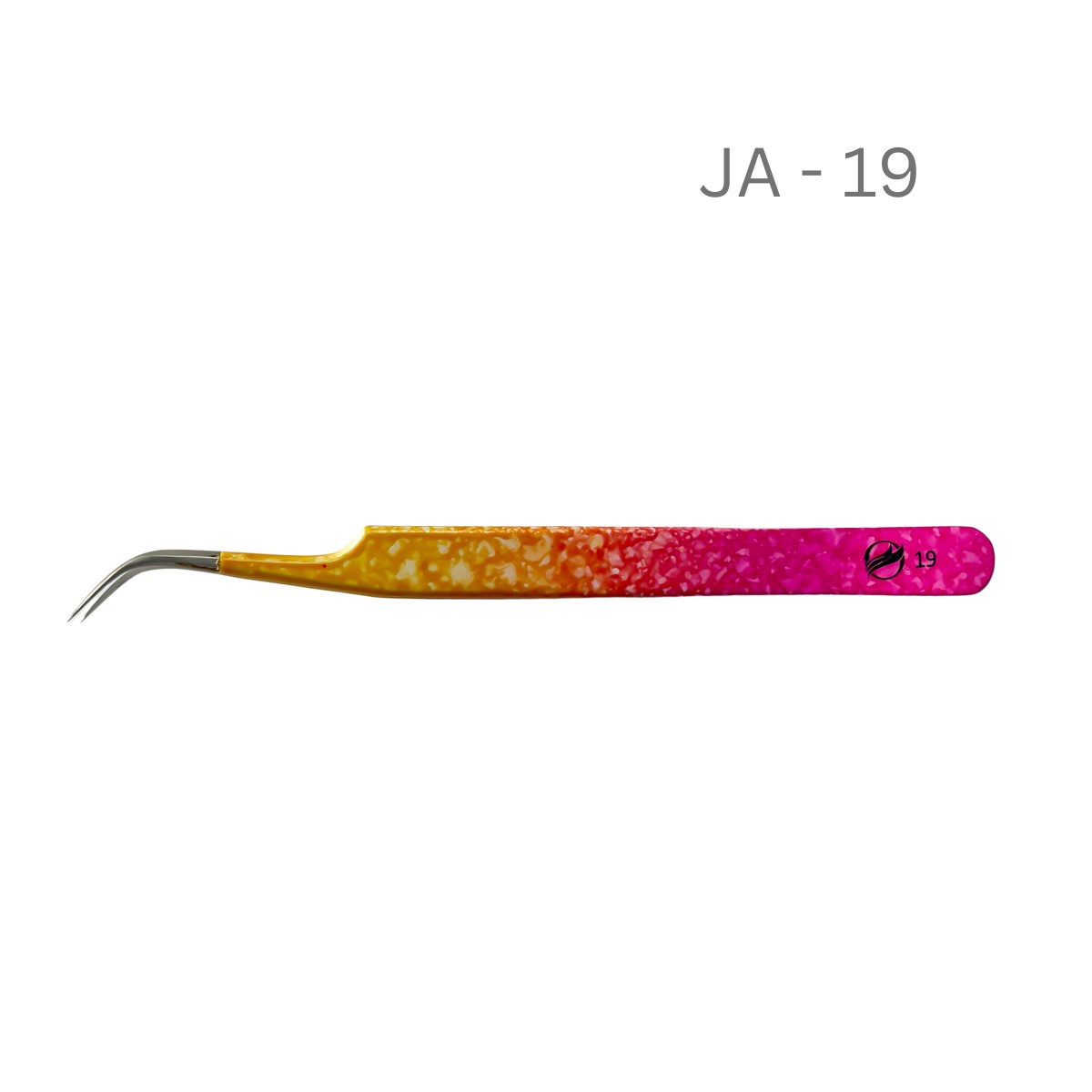 Penseta JA 19 pentru 1D ombre- galben-roz