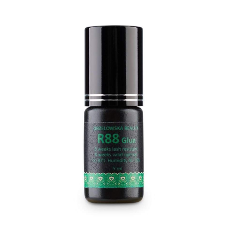 R88 Glue Green 5 ml, drying time 1-2 sec, resistance 8 weeks