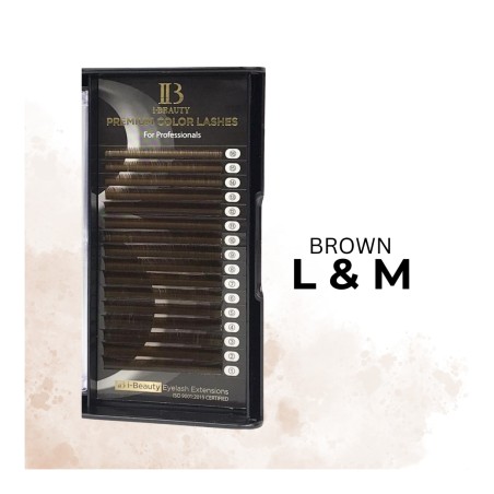 Mix iBEAUTY, Marrón oscuro Extensión de pestañas