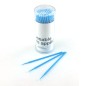 Applicatori Blue Microbrush - 2,5 mm, pennelli per extension ciglia, 100 pz
