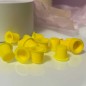 50 pcs Disposable YELLOW containers for glue ring, for eyelah extensions