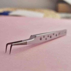 Tweezers no 5, L white edition for volume