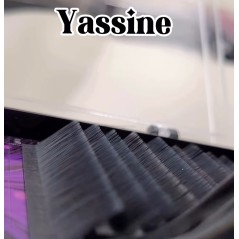 0.12 L - Extension ciglia 1:1 Yassine Premium, 20 linee