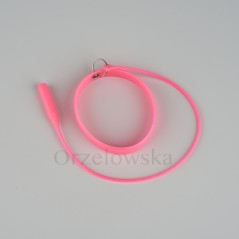 Pulsera de silicona rosa para la protección de las pinzas, extensiones de pestañas