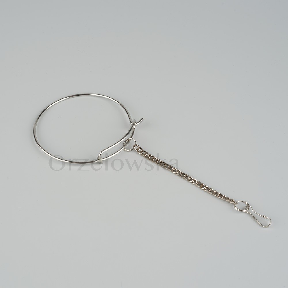 Metal bracelet for tweezers, bracelet for eyelash tweezer's protection