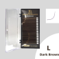 M 0.07 Mix dark brown, eyelash extension Ibeauty