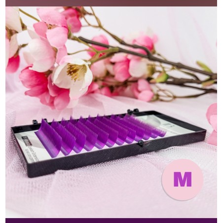 0.10 M iBEAUTY Curb L & M, extension per ciglia Malva