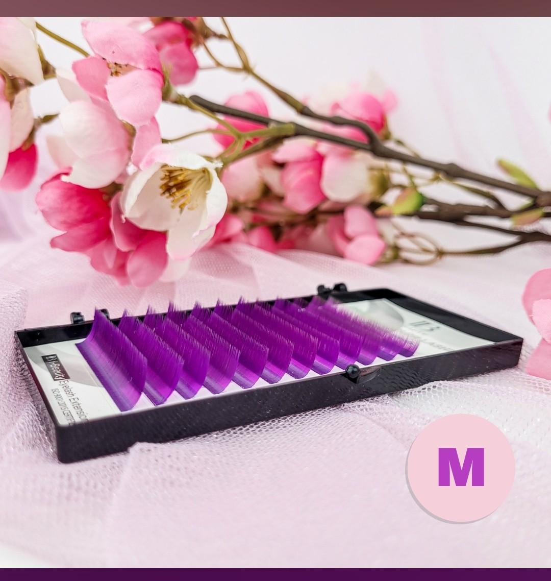 0.10 M  iBEAUTY  Curb L & M, extension per ciglia Malva