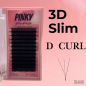 3D W curbura D *** Slim Pinky, evantaile gata facute, extensii gene Premade