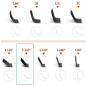 5D W Curl L ---- PINKY premade - eyeliner effect of eyelash extensions, quick volume