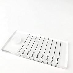 Sets of pallet or teeth glue holders for eyelash extensions