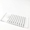 Sets of pallet or teeth glue holders for eyelash extensions