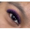 Eyelash extension Ombre iBeauty, black&Purple, thickness 0.10 two tone