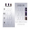 14,15,16mm 0.15 D - Le extension ciglia iBeauty premium, individuali