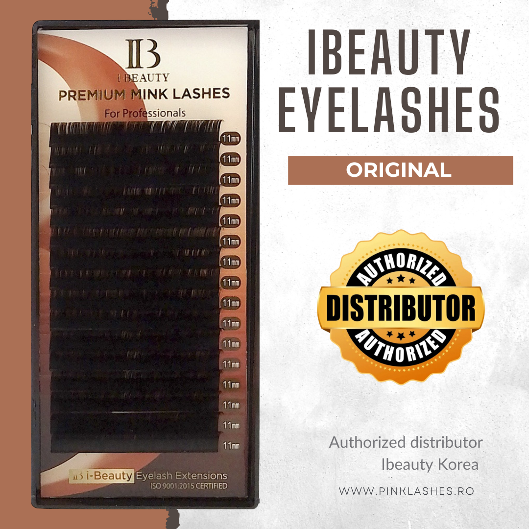 15-16mm 0.15 D - iBeauty, Premium Individual Mink Eyelash Extension