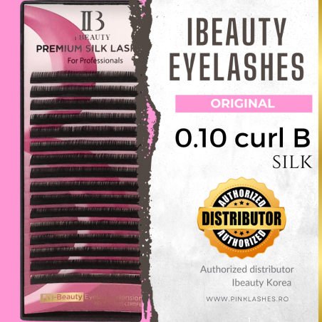 0.10 B curl - iBeauty, Premium Individual Silk Eyelash Extension