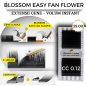 0.12 CC Easy fan flower - Blossom eyelash extensions