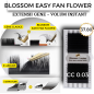 0.03 CC Easy fan flower - Blossom de abanico fácil en forma de flor