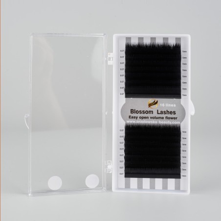 0.03-005 C easy fan flower Blossom, fast volume eyelash extensions