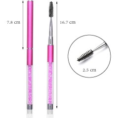 Brocha Glam Mascara - Swarovski para cepillar extensiones de pestañas