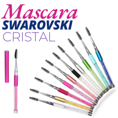 Spazzola per mascara Glam-Swarovski per pettinare le extension ciglia