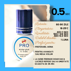 Adeziv Pro Winter Glue, uscare 0.5 sec. 5ml