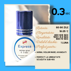 Express Winter Glue, dry time 0.3 sec. 5ml -