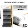 5D W curl D Nagaraku Pre-Made eyelash extensions