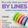 ONE LINE COLOR LASHES- buy what you want,