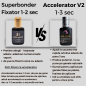 Puternic Accelerator adezivului 1-3 sec, V2 Bonder + previne inchidere evantaiul (Booster)