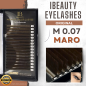 M 0.07 Mix dark brown, eyelash extension Ibeauty