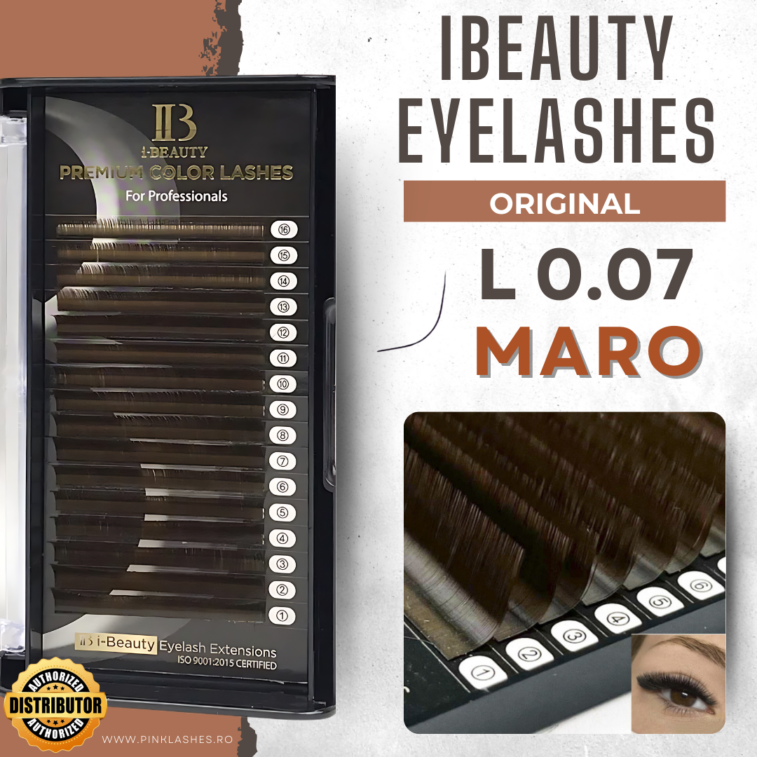 Mix iBEAUTY, Marrón oscuro Extensión de pestañas