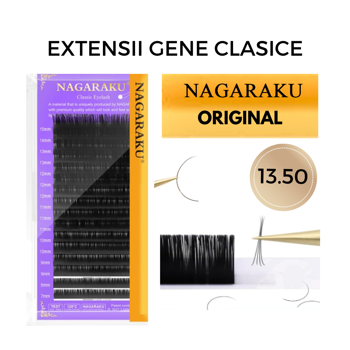 0.07 D Nagaraku Original, extensii gene individuale 1:1