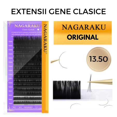 0.12 C Nagaraku ORIGINALE Ciglia Finte Singole in Mink Super Morbide