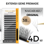 4D W, C curl, Nagaraku Extension ciglia già pronte