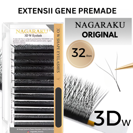 3D W, Curl C, Nagaraku, Extension ciglia già pronte