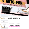 Pre-made V Auto-Fan, volume facile 2D-4D-6D