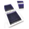 Ombre Purple, Easy Fan Flower Eyelashes for fast volume 0.07, connected in the base