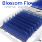 Albastru Volum usor BlOSSOM EASY FAN FLOWER, extensii gene false premade