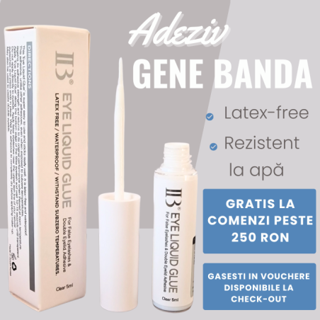 Colla Liquida Trasparente per Ciglia Finte – I-Beauty 5ml