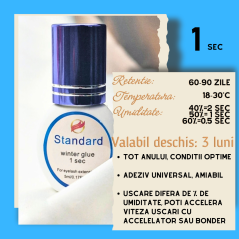 Adesivo Winter Glue Standard, essiccazione 1 sec. 5 ml