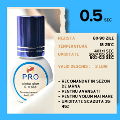 Pro Winter Glue, dry time 0.5 sec. 5ml