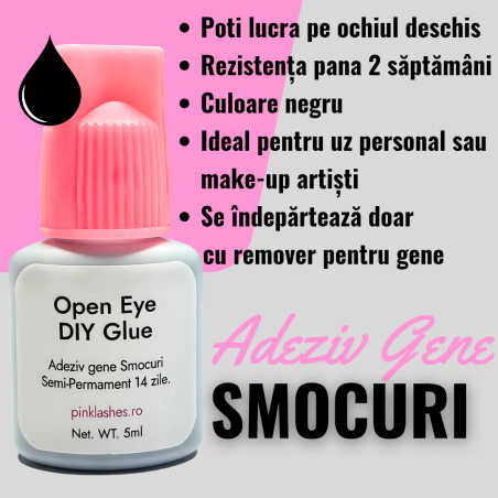 Adeziv Semipermament SMOCURI Open Eye DIY Glue